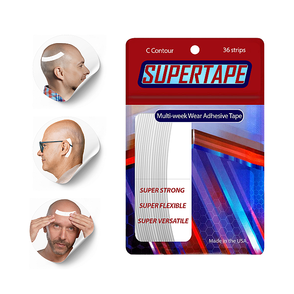 Fita Adesiva Super Tape C 36 Unidades X 1.9 Cm Prótese Capilar