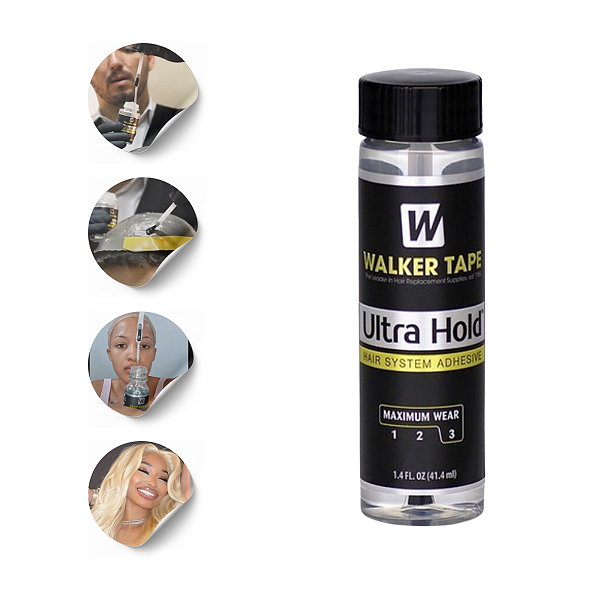Cola Ultra hold 41 ml para Prótese Capilar Peruca e Mega Hair Walker Tape