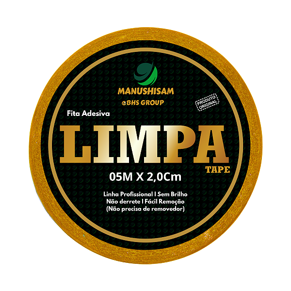 Fita Adesiva Limpa Tape 5m x 2cm Para Próteses Capilares E Perucas Não Derrete