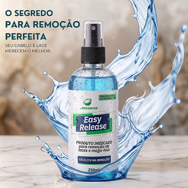 Removedor Easy Release BHS 250ml Spray Para Prótese Capilar