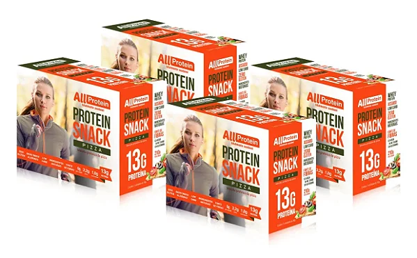 Protein Snack Sabor Pizza Crocante 28 unidades 840g | All Protein