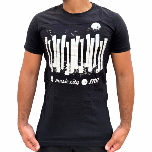 Camiseta Masculina The Music City is Me - Coleção Jean Carllos by KEY'FRIEND