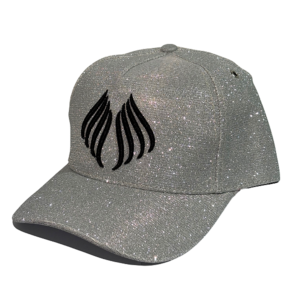 Boné Prata Glitter Todah Music – Coleção Exclusiva “Somos Feitos de Sonhos”