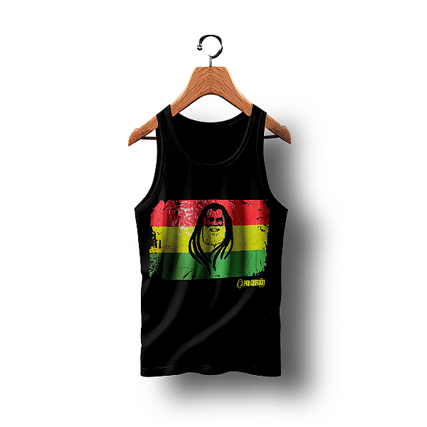 Regata Feminina Pai Abraão Reggae Flag