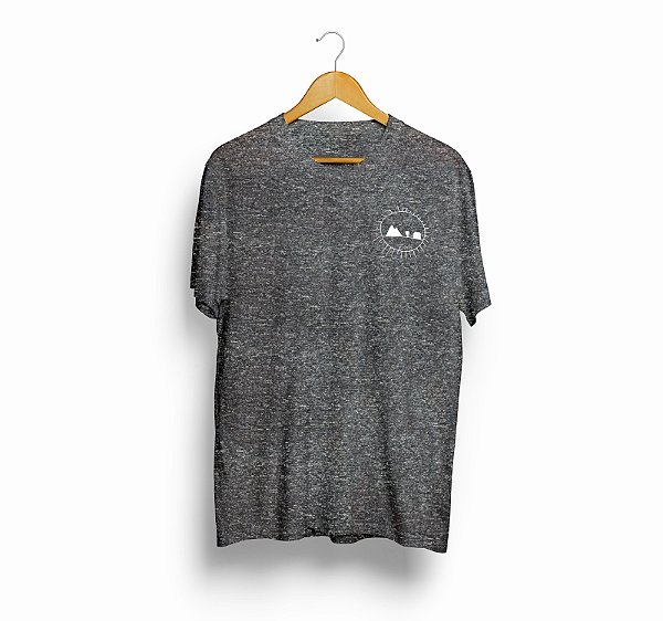 Camiseta Masculina O Dia Que Será Pra Sempre - Cinza | Coleção Exclusiva Rodolfo Abrantes