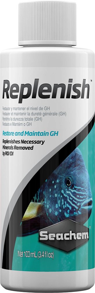 Replenish Seachem restaura e mantém o GH - Acqua Fish: Um pedaço do oceano  na sua casa!