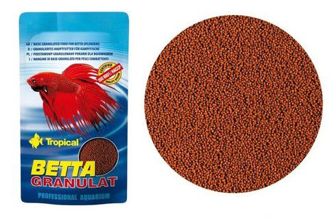 Ração para Betas Tropical Betta Granulat 5g (Sachê)