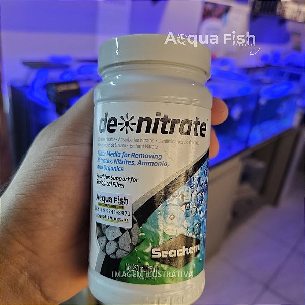 Removedor Nitrato Nitrito Orgânicos De*nitrate Seachem 250ml