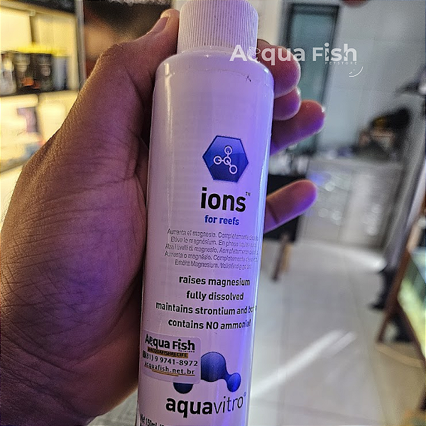 Suplemento Aquavitro Ions - Reposição Magnésio 150ml