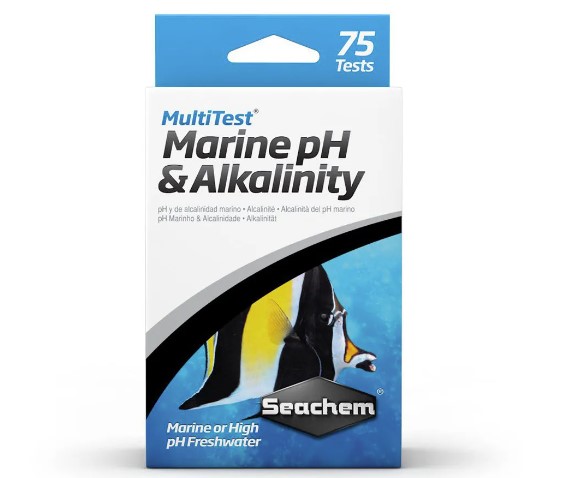 Teste de PH e Alcalinidade Seachem Multitest Ph & Alkalinity