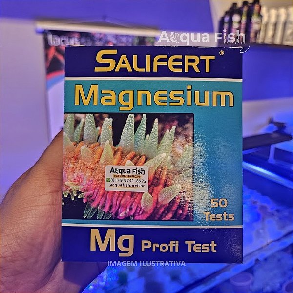 Salifert Kit de teste de magnésio (MG) - 50 testes