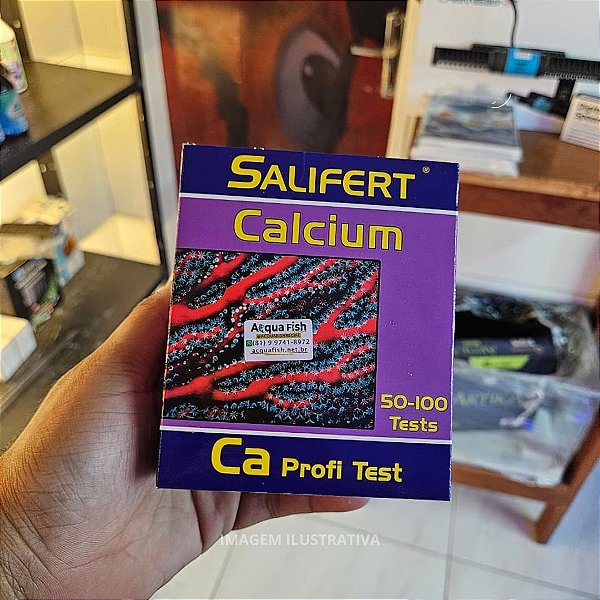Salifert Kit de teste de cálcio (Ca) - 50 a 100 testes
