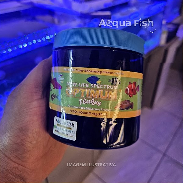 Ração em Flocos New Life Spectrum Optimum Flakes 45g