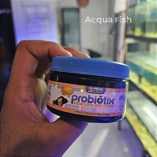 Ração New Life Spectrum Probiotix Medium Pellet 80g