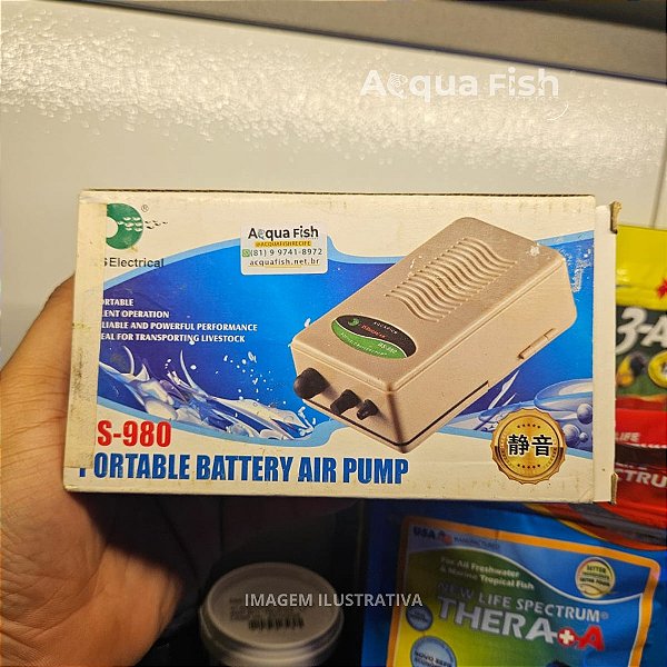 Compressor de ar a pilha RS-980