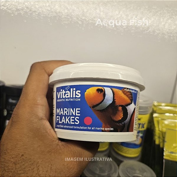 Ração Vitalis Marine Flakes 22g