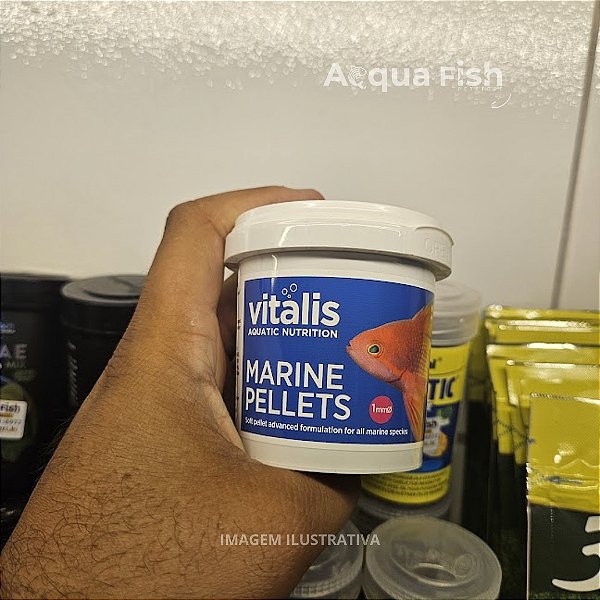 Ração Vitalis Marine Pellets 70g