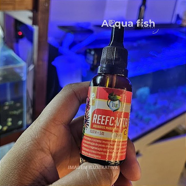 ReefC Vita – Suplemento de Vitamina C para Aquários Marinhos