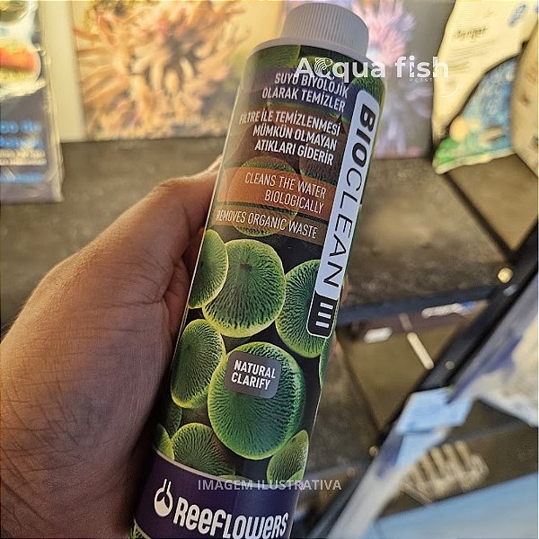 Bioclean III Reeflowers Reduz No2 E Po4 em Aquário