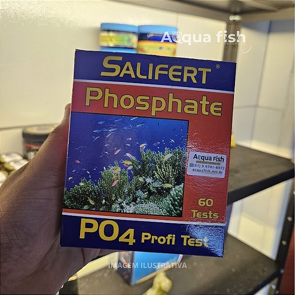 Teste Fosfato PO4 Salifert