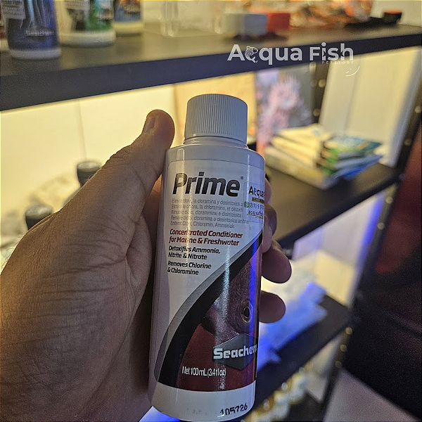 Condicionador de Água Seachem Prime