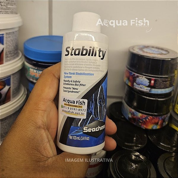 Seachem Stability Acelerador Biológico Marinho e Doce