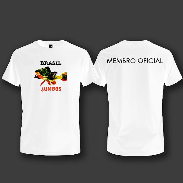 CAMISETA BRASIL JUMBOS 2018 (ÚLTIMAS UNIDADES)