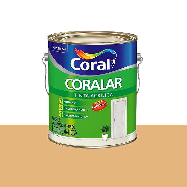 Tinta Coralar Cromo Suave 3600L