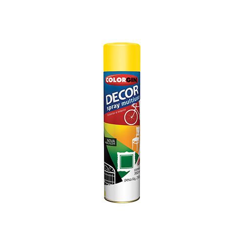 Colorgin - Spray Decor Amarelo 360ML 859
