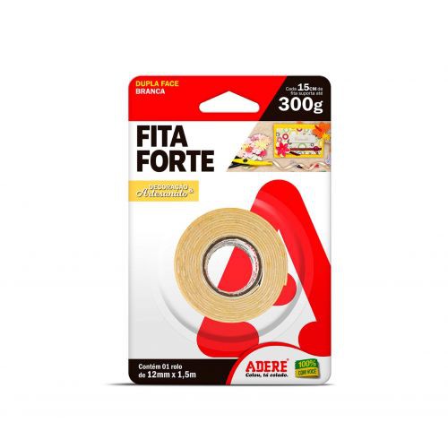 Adere - Fita Dup Face Espuma Int 12X1,5 300G*
