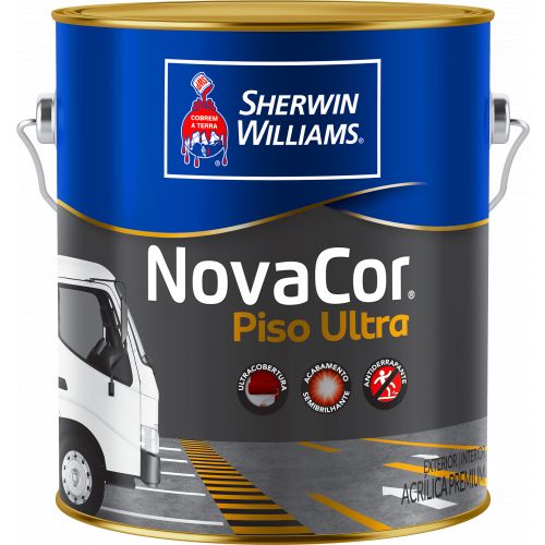 NOVACOR - TINTA ACR PISO ULTRA 3,6L VERMELHO SEG