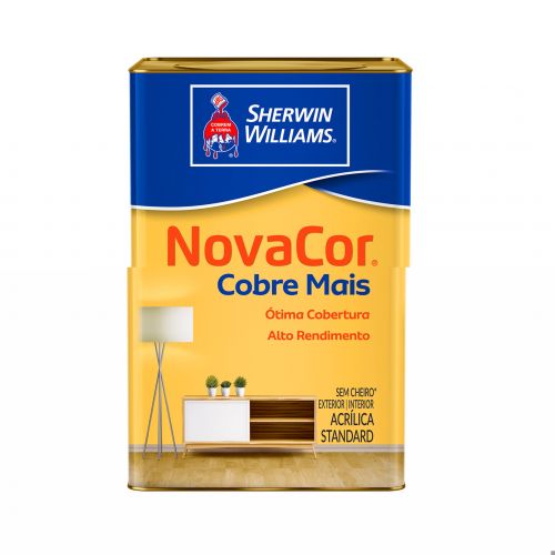 NOVACOR - TINTA ACR STAND COBRE+ 18L AMARELO SOL