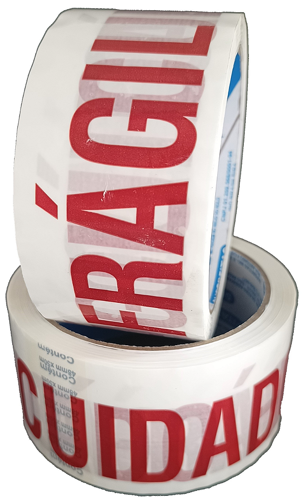 Fita Adesiva Cuidado Frágil 48x50 Superfitas - Unitário