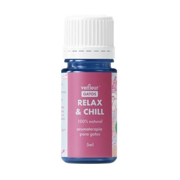 Aromaterapia para Gatos Blend Relax & Chill 5ml Vetfleur