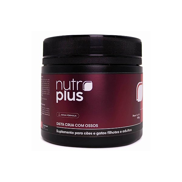 Suplemento para Cães e Gatos | Dietas Balanceadas | Nutroplus Dietas Cruas com Ossos 100 g