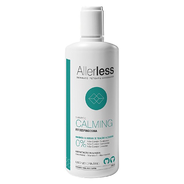 Shampoo Calming para Cães e Gatos 240ml Allerless