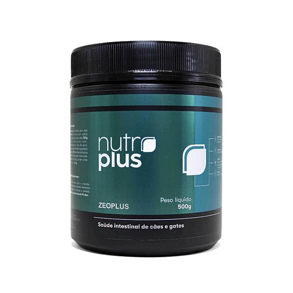 Suplemento para Cães e Gatos | Saúde Intestinal | Nutroplus Zeoplus 500 g