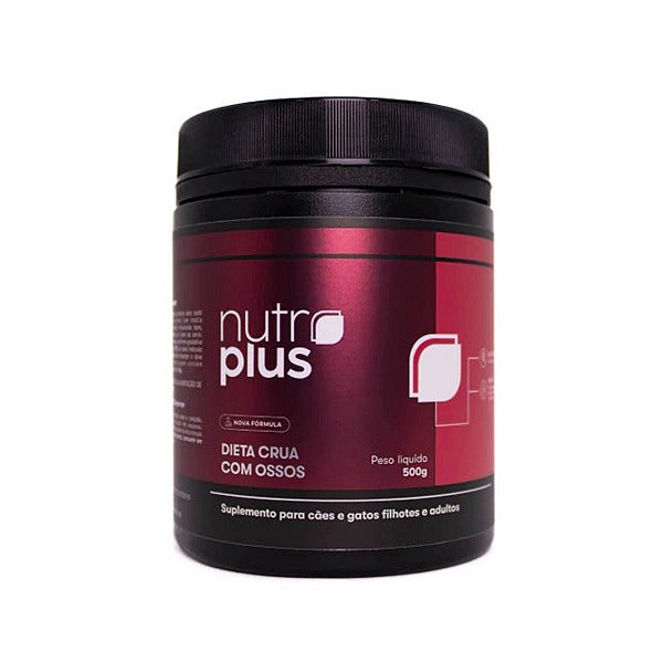Suplemento Dietas Cruas com Ossos para Cães e Gatos | Nutroplus Dietas Cruas com Ossos 500 g