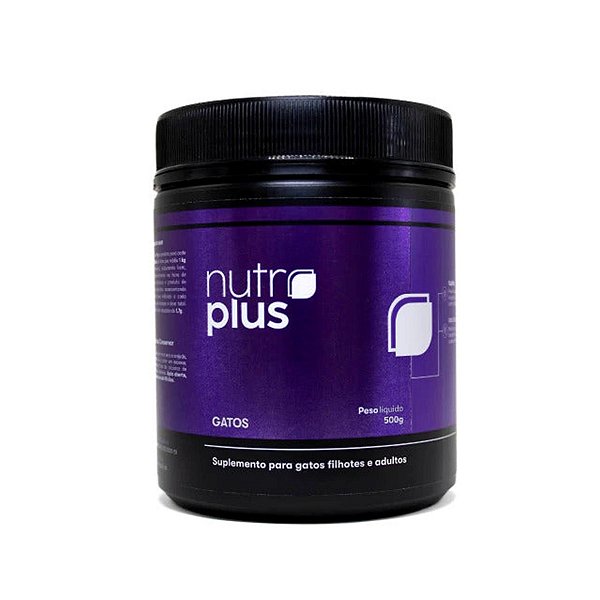 Suplemento para Gatos | Nutrição Completa com Taurina | Nutroplus Gatos 500 g