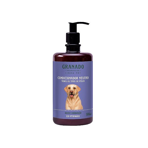 Condicionador Cães Gatos Neutro 500ml Granado