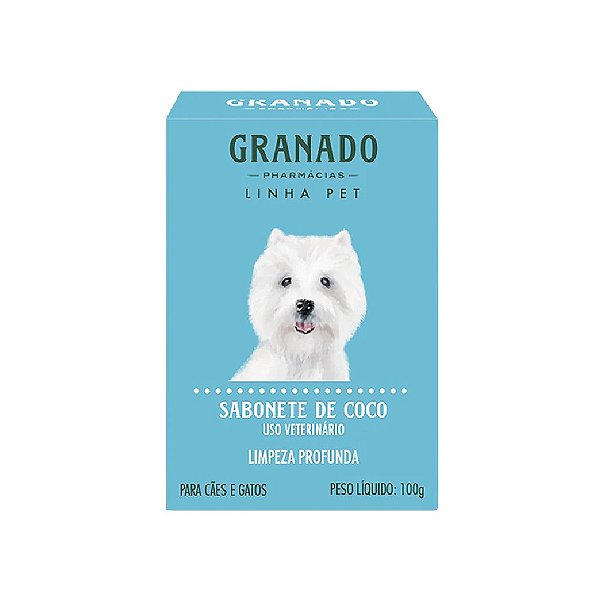 Sabonete Cães Gatos Coco 100g Granado