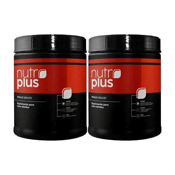 Kit 2 Suplementos para Cães Primus Adultos 100g Nutroplus