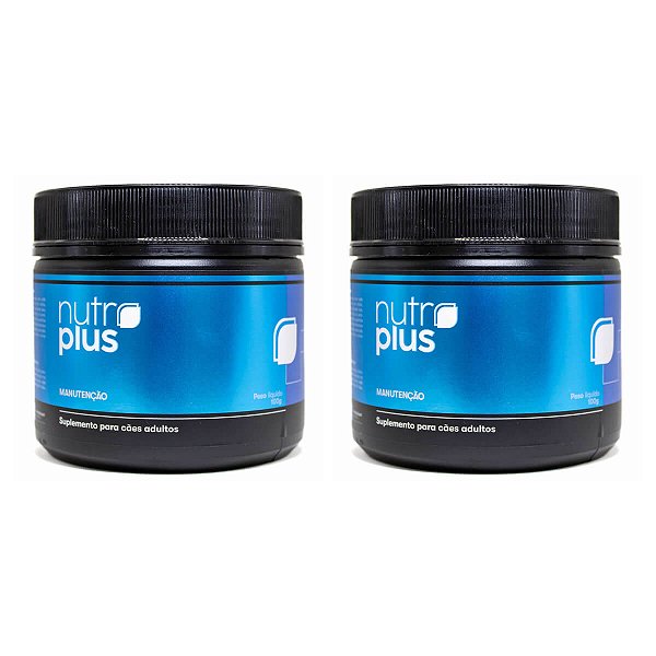 Kit com 2 Suplementos Nutroplus Manutenção para Cães 100 g | Nutroplus Pet
