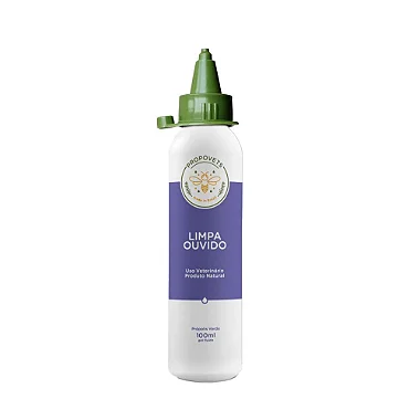 Limpa Ouvidos Natural com Própolis Verde para Cães e Gatos 100ml - Propovets