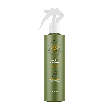 Loção Própolis Verde Antisséptica Antifúngica para Cães e Gatos 300ml - Propovets