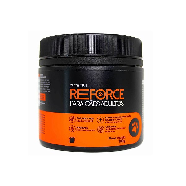 Suplemento para Cães Adultos | Reforço Nutricional | Nutroplus Reforce 180 g