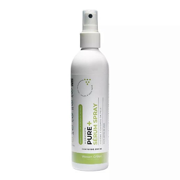 Pure Serum Spray Limpeza para Cachorro Gato Natural Wesen Green 250ml