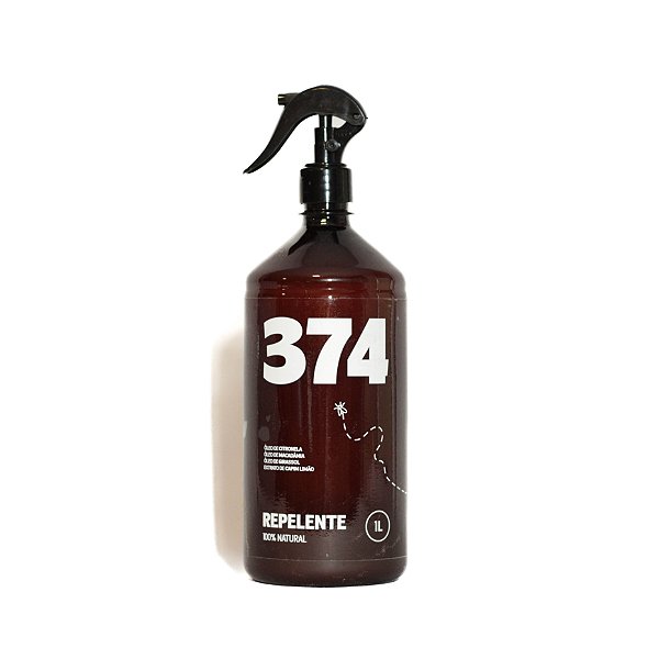 Repelente Citronela para Humanos Cães e Gatos Spray 1L 374 Pets