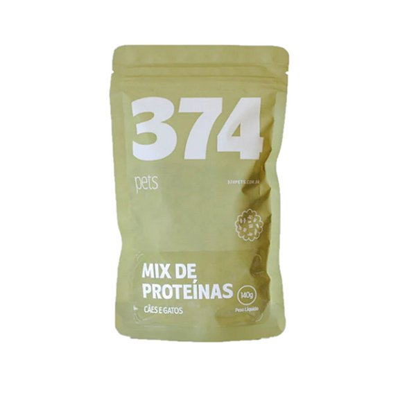 Mix de Proteínas em Pó para Cachorro e Gato 140g 374 Pets