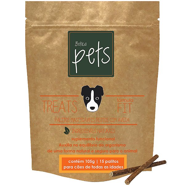 Petisco Natural para Redução do Apetite para Cachorro 105g - Botica Pets